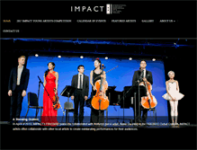 Tablet Screenshot of impact-usa.org